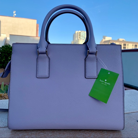 💜 Kate Spade Cameron Medium Leather Satchel 💜 - Picture 3 of 8
